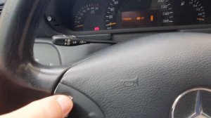 Как настроить время. Язык и другие настройки на Mercedes C180 в кузове W203