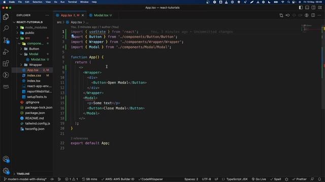 Modern Way To Create a Modal In React Using Dialog смотреть онлайн
