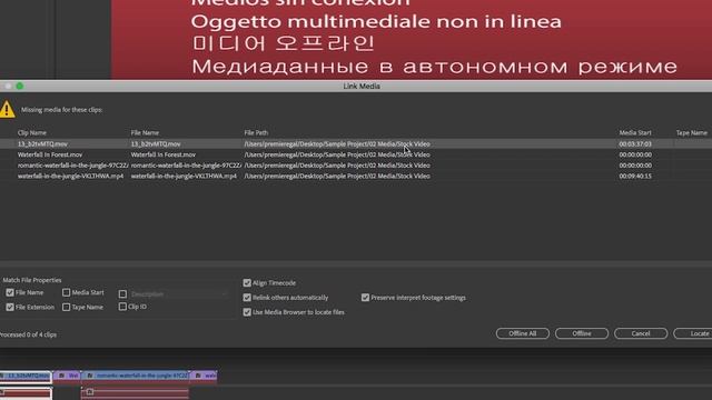 How to Fix the Media Offline Error in Adobe Premiere Pro смотреть онлайн