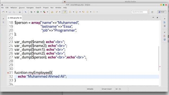 98 PHP scripting language debug environment смотреть онлайн