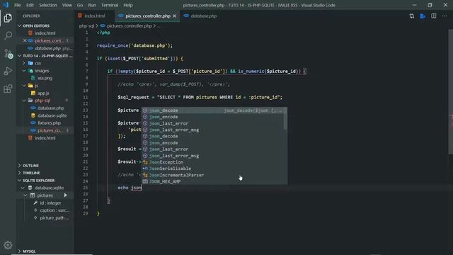 Tutoriel JavaScript/AJAX/PHP/SQLITE - La faille XSS смотреть онлайн