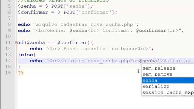 Criação de site em PHP - parte 74 - Utilização do campo confirmar senha смотреть онлайн