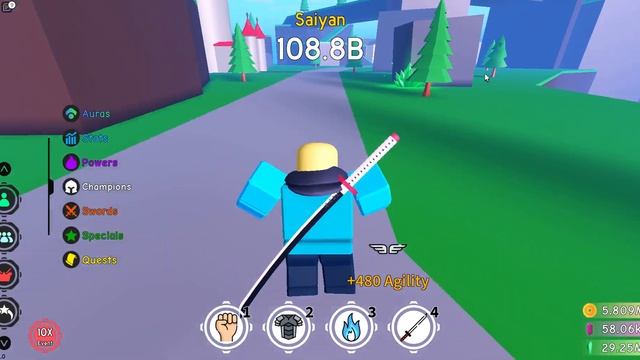 I Tried To Fix The Zoro Sword Quest But... In Anime Fighting Simulator смотреть онлайн