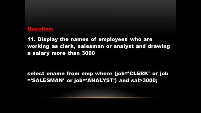 SQL/PLSQL TOP MNC's Query based interview Questions смотреть онлайн