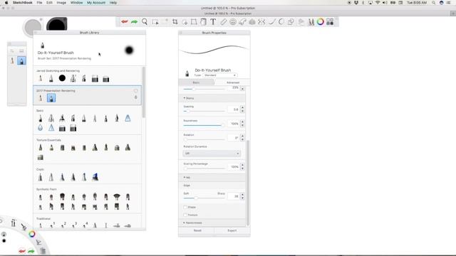 Digital Sketching: Introduction to Brushes in Sketchbook Pro (Desktop Only) смотреть онлайн