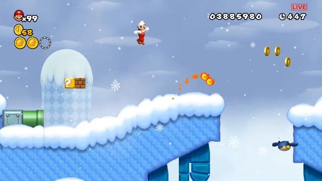 Newer Super Mario Bros.Wii 100% Walkthrough смотреть онлайн