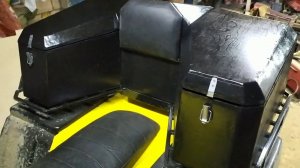 Обзор самодельного кофра для квадроцикла