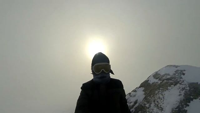 Гора Курган, Поклонный крест, пгт. Шерегеш 14.01.17 смотреть онлайн