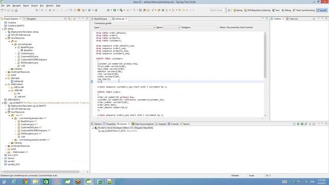 Building eShop Datbase Design DAO смотреть онлайн