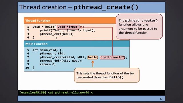 CSCI 3150: 2015-10-26 - Introduction to Pthread смотреть онлайн
