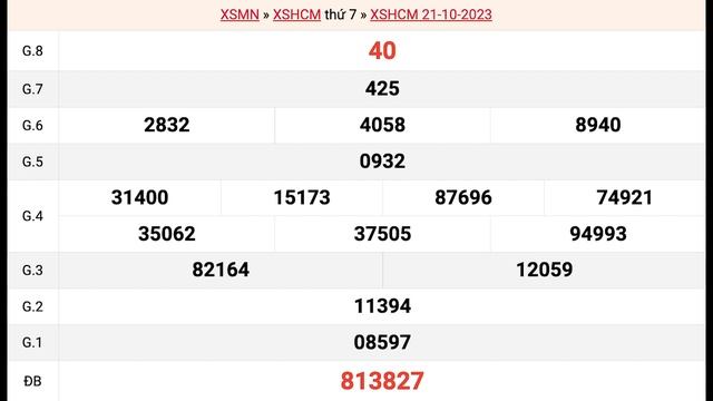Xổ số Hồ Chí Minh 21/10/2023 - XSTP - XSHCM - SXTP - SXHCM - KQXSTP - Xổ số thành phố HCM hôm nay смотреть онлайн