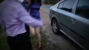 Пьяная за рулем