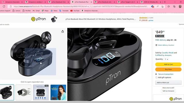 5 under 999/- wireless Bluetooth you must know #wireless #wirelessbluetooth #earbuds #ptronbassbud смотреть онлайн