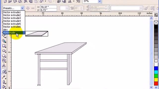 Extrude in CorelDraw X3.mpg смотреть онлайн