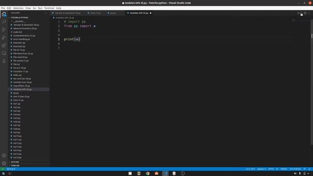 Advance Module Information ( Use Python File as Module )|| Python Free tutorial #32|| Death Code смотреть онлайн