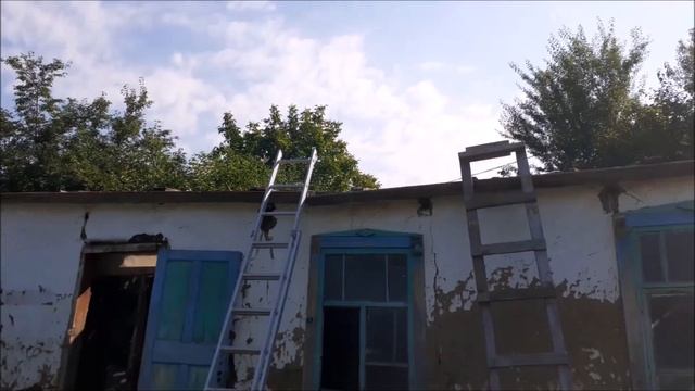 Начало новой стройки - сношу старый сарай. смотреть онлайн