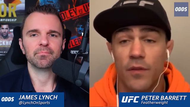 UFC 256 | Barrett predicts 1st round KO | Barrett vs. Hooper смотреть онлайн