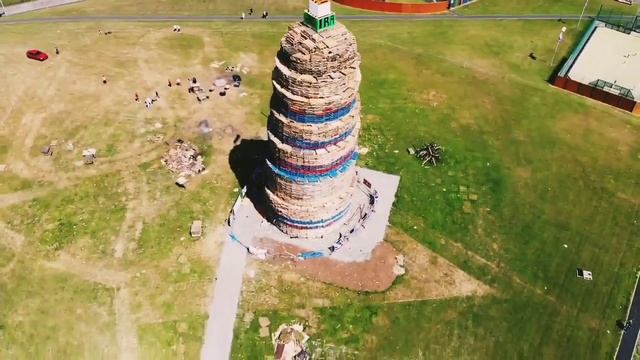 Biggest bonfire in NI 2021 - Larne, Craigyhill. смотреть онлайн