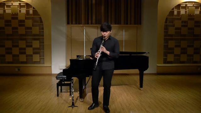 I.Stravinsky - Three Pieces for Clarinet 2 (Minchan Kim) смотреть онлайн
