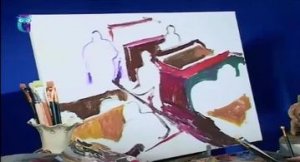 Уроки рисования (# 137). Эскизы к картине "В кафе"