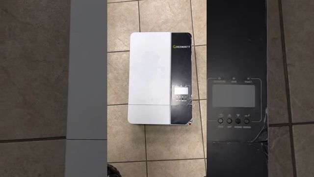 Гибридный инвертор GROWATT SPF 3500 ES, 48 В, 3500 Вт (бесперебойник, UPS, ИБП) смотреть онлайн