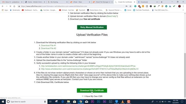 SSL For Free Expired! Here's how to renew SSL Certificate For Website смотреть онлайн
