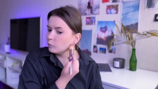 Яркий макияж! Макияж самой себе! БЫСТРЫЙ ЭФФЕКТНЫЙ МАКИЯЖ! Весенний макияж бюджетной косметикой! смотреть онлайн