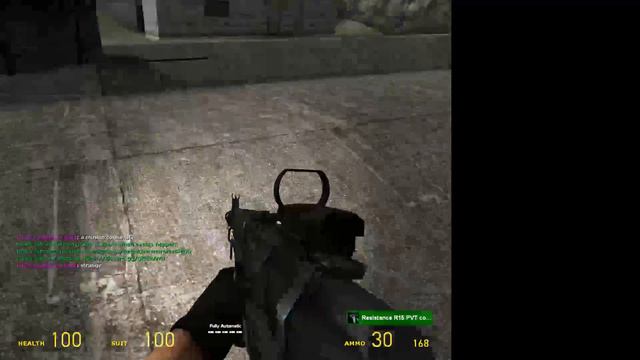 Gmod Combine vs Resistance sever (Stream) смотреть онлайн