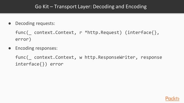 Hands-On Microservices with Go : Go Kit – Part One | packtpub.com смотреть онлайн