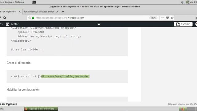 Configurar apache2 para ejecutar Perl, Ruby y Python en Debian 9.5 смотреть онлайн