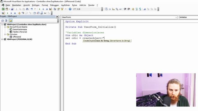 ComboBox ohne Duplikate füllen | Excel VBA смотреть онлайн
