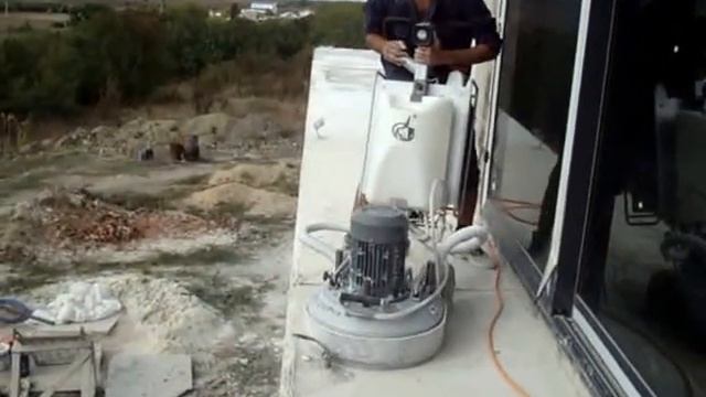 Алмазное шлифование бетона смотреть онлайн