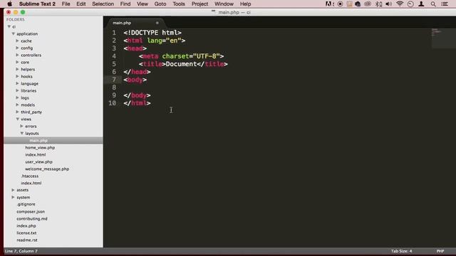 PHP MVC Framework Tutorial for Beginners Project смотреть онлайн