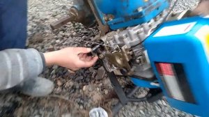 Мотоблок дизельный замена масла в двигателе.