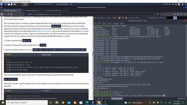 #TryHackMe #AdventOfCyber Challenge 18 - Playing with Containers смотреть онлайн