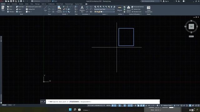 AutoCAD Object move to origin point 0 смотреть онлайн