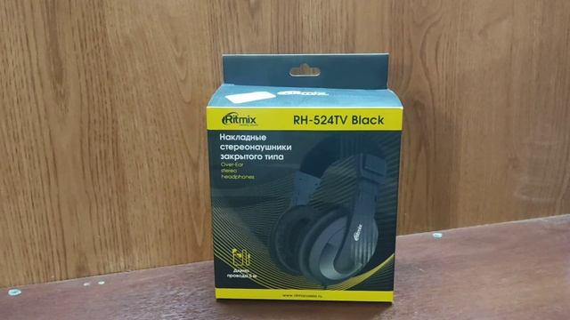 Наушники Ritmix RH 524TV, чёрный смотреть онлайн