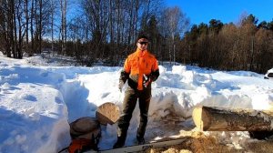 Бензопила STIHL MS 881 - гигант среди бензопил. Как такой работать - покажу и расскажу!