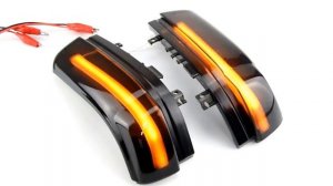 Повторители поворота в зеркало Митцубиси паджеро 4