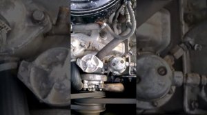 Тест двигателя, самосвала ЗИЛ-130, после замены прокладки паука. Советский автопром жив!