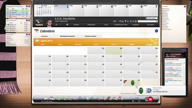 FIFA Manager Season 2020 - SSD Palermo #1 - Desde la serie D con ilusión y la obligación de ascende смотреть онлайн