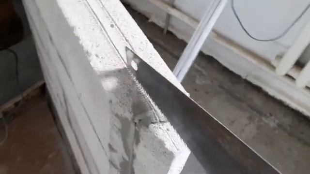 Как легко делать штробы в газоблоке без спецсредств... смотреть онлайн