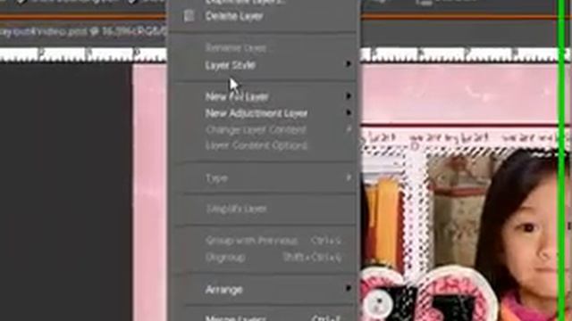Digital Scrapbooking Tips and Tricks: How to make adjustments to more than one layer at a time смотреть онлайн