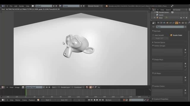 Blender Tutorial 4: 3-Point Lighting смотреть онлайн