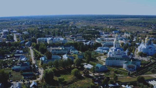 Дивеево сверху Канавка,монастырь,набережная 2021 смотреть онлайн