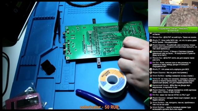 Допаиваю свою Денди-платку / Руки-крюки / Заработает ли? смотреть онлайн