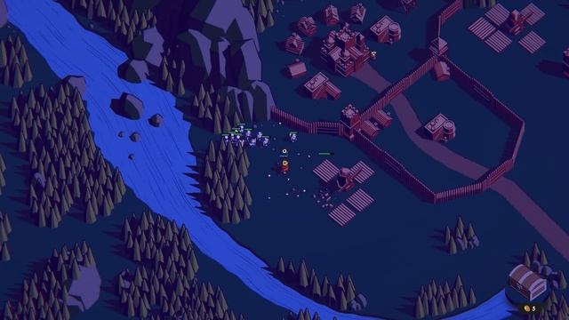 Build A Kingdom And Defend Against Waves Of Enemies - Thronefall смотреть онлайн