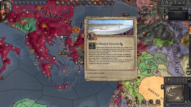 Crusader Kings II - Komneniabn Restoration #26 - Heir to the Immortal Blood! смотреть онлайн