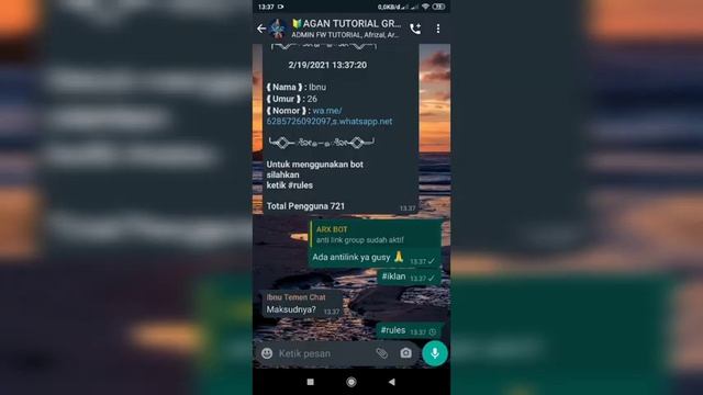 Update Script Bot Whatsapp Terbaru | Antilink Via termux support Node js tinggi!! смотреть онлайн