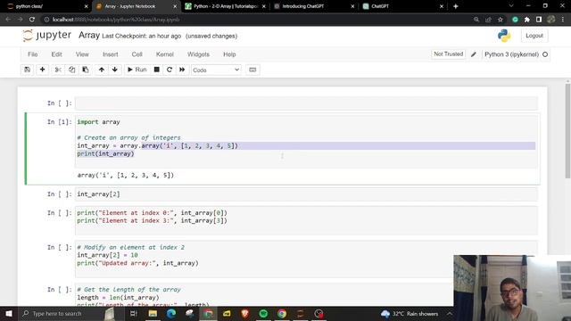 Python #25 | What is Array? (in Hindi) | Python learning by Saksham Kumar смотреть онлайн